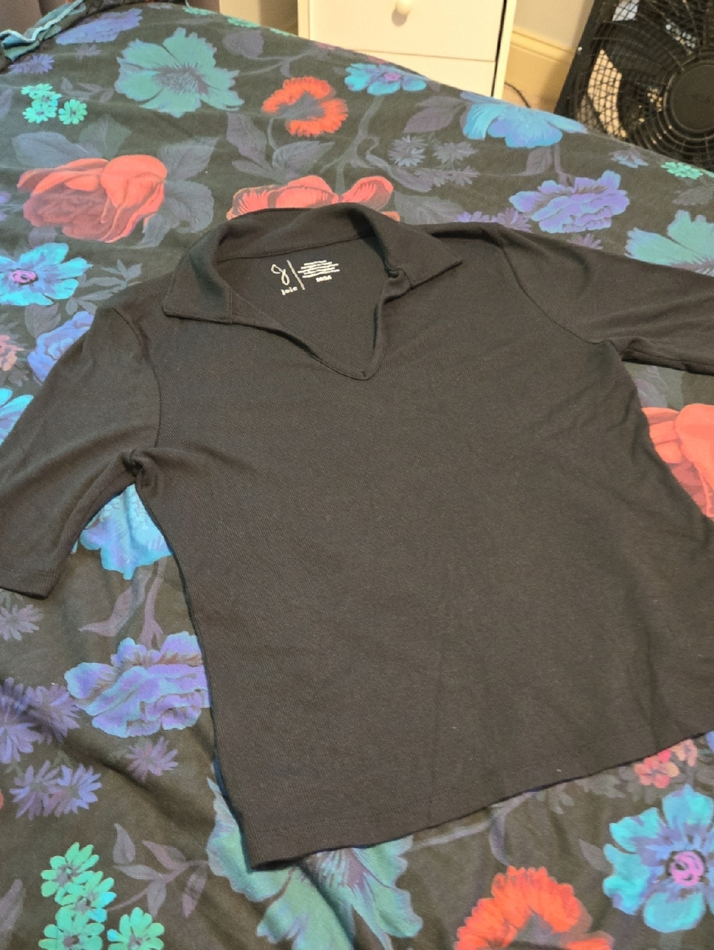Joie Ribbed Fitted Top - Picture 3 of 3